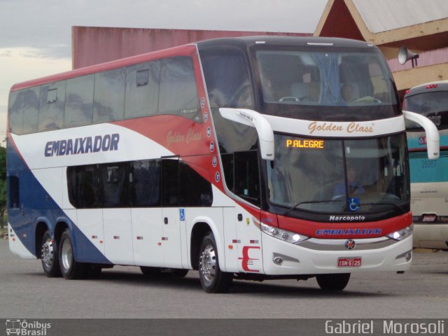 Expresso Embaixador 502 na cidade de Pelotas, Rio Grande do Sul, Brasil, por Gabriel  Morosoli. Número da foto: #2162889.