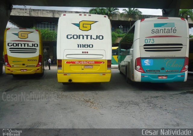 Empresa Gontijo de Transportes 11180 na cidade de Belo Horizonte, Minas Gerais, Brasil, por César Natividade. ID da foto: 2163549.