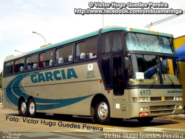 Viação Garcia 6972 na cidade de Maringá, Paraná, Brasil, por Victor Hugo Guedes Pereira. Número da foto: #2162956.