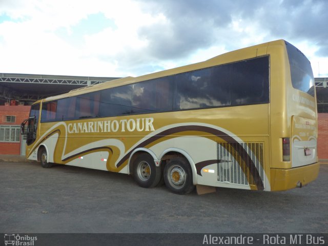 Canarinho Tour 2200 na cidade de Primavera do Leste, Mato Grosso, Brasil, por Alexandre Rodrigo. ID da foto: 2163758.