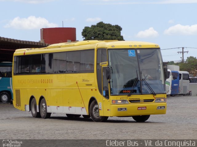 Viação Itapemirim 45219 na cidade de Vitória da Conquista, Bahia, Brasil, por Cleber Bus. Número da foto: #2163798.