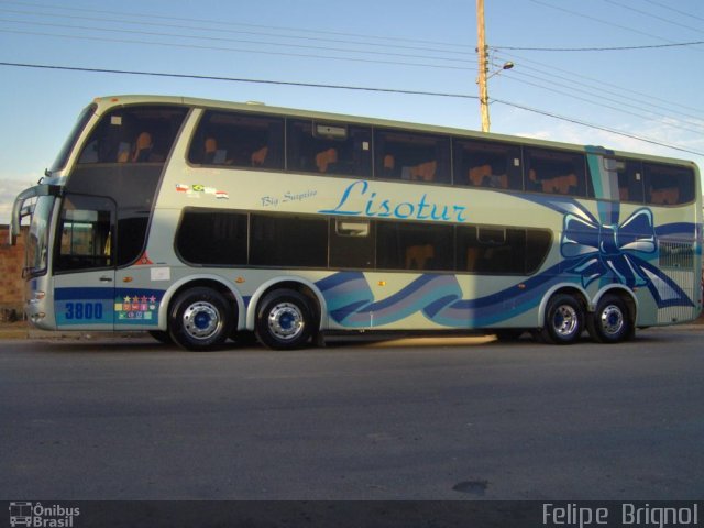 Lisotur Turismo 3800 na cidade de Canoas, Rio Grande do Sul, Brasil, por Felipe  Brignol. ID da foto: 2163634.