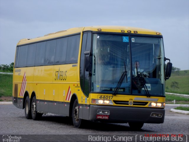 Viação Itapemirim 44017 na cidade de Campos dos Goytacazes, Rio de Janeiro, Brasil, por Rodrigo S. G Busólogo do Brasil. ID da foto: 2162720.