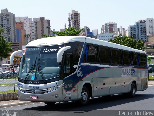 Viação Nasser 207115 na cidade de Ribeirão Preto, São Paulo, Brasil, por Fernando Reis. ID da foto: 2162963.