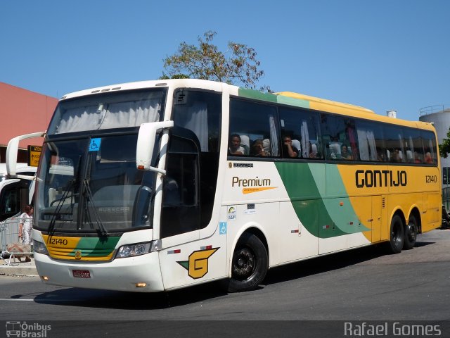 Empresa Gontijo de Transportes 12140 na cidade de Rio de Janeiro, Rio de Janeiro, Brasil, por Rafael Gomes . Número da foto: #2211272.