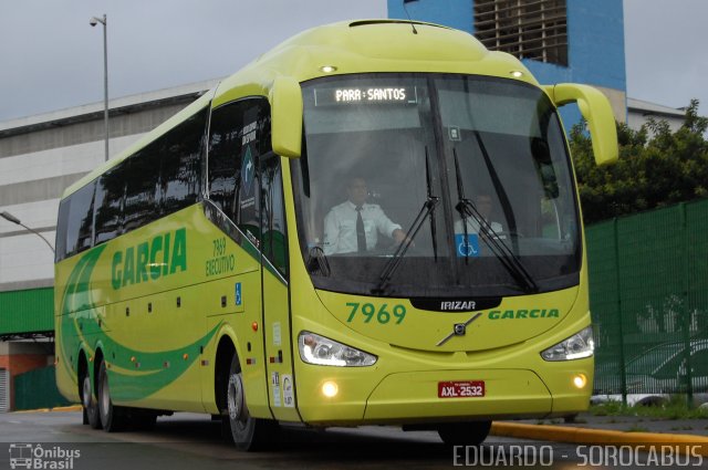 Viação Garcia 7969 na cidade de São Paulo, São Paulo, Brasil, por EDUARDO - SOROCABUS. Número da foto: #2211602.