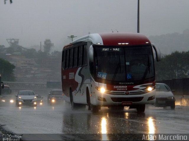 Viação Serro 26913 na cidade de Belo Horizonte, Minas Gerais, Brasil, por Adão Raimundo Marcelino. ID da foto: 2212007.