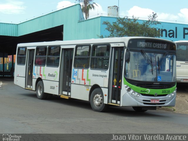 Sigma Transportes Coletivos 10118 na cidade de Piracicaba, São Paulo, Brasil, por Joao Vitor Varella Avance. Número da foto: #2210719.