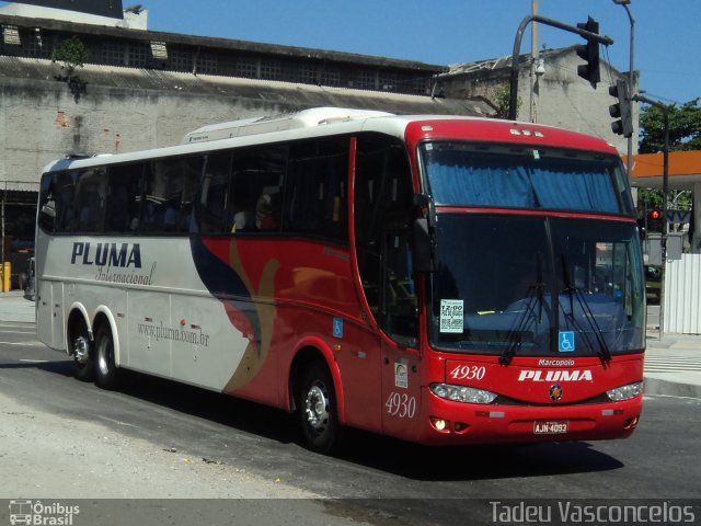 Pluma Conforto e Turismo 4930 na cidade de Rio de Janeiro, Rio de Janeiro, Brasil, por Tadeu Vasconcelos. Número da foto: #2210952.