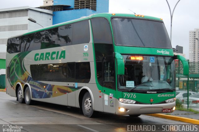 Viação Garcia 7976 na cidade de São Paulo, São Paulo, Brasil, por EDUARDO - SOROCABUS. Número da foto: #2211596.