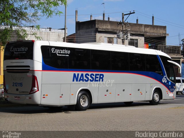 Viação Nasser 212115 na cidade de São Paulo, São Paulo, Brasil, por Rodrigo Coimbra. Número da foto: #2211196.