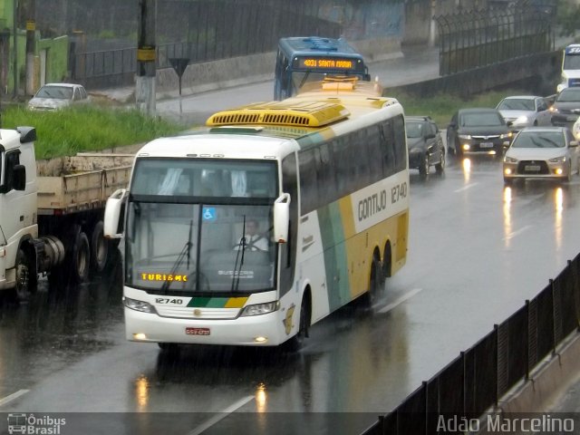 Empresa Gontijo de Transportes 12740 na cidade de Belo Horizonte, Minas Gerais, Brasil, por Adão Raimundo Marcelino. Número da foto: #2211929.