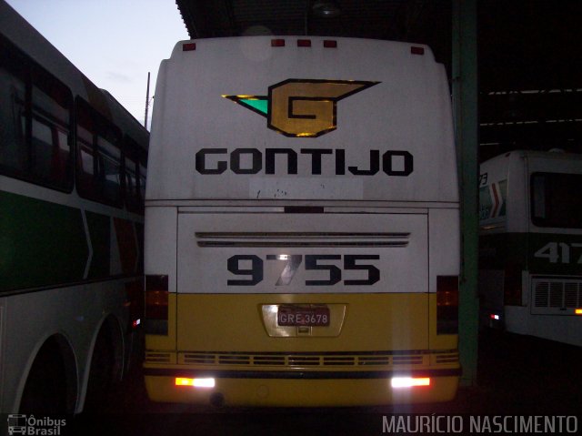 Empresa Gontijo de Transportes 9755 na cidade de Contagem, Minas Gerais, Brasil, por Maurício Nascimento. Número da foto: #2211990.