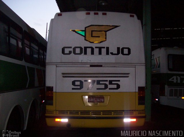 Empresa Gontijo de Transportes 9755 na cidade de Contagem, Minas Gerais, Brasil, por Maurício Nascimento. ID da foto: 2211990.