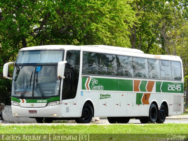 Cia. São Geraldo de Viação 21245 na cidade de Teresina, Piauí, Brasil, por Carlos Aguiar ®. ID da foto: 2229184.