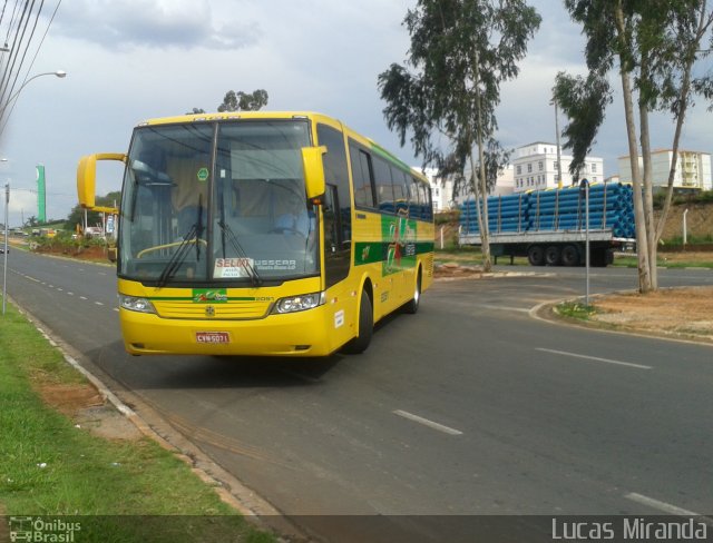 Auto Viação Ouro Verde 2091 na cidade de Sumaré, São Paulo, Brasil, por Lucas Miranda. Número da foto: #2227627.