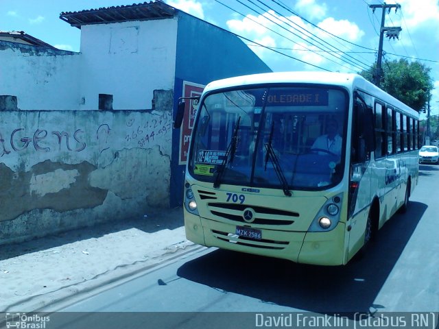 Transportes Guanabara 709 na cidade de Natal, Rio Grande do Norte, Brasil, por David Franklin. Número da foto: #2227599.