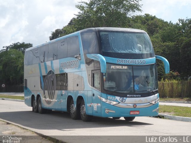 Auto Viação Progresso 6023 na cidade de Recife, Pernambuco, Brasil, por Luiz Carlos de Santana. ID da foto: 2229698.