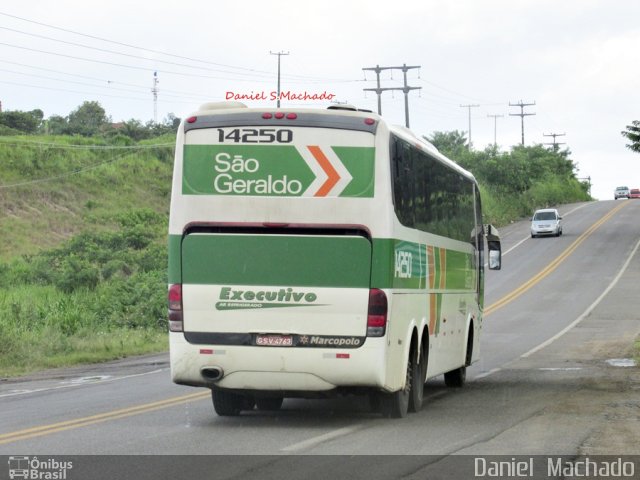 Cia. São Geraldo de Viação 14250 na cidade de Itabuna, Bahia, Brasil, por Daniel  Machado. Número da foto: #2230667.