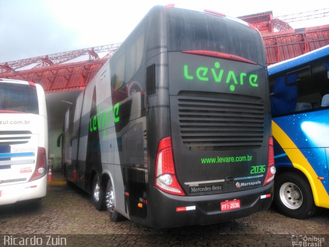 Levare Transportes 2036 na cidade de São Carlos, São Paulo, Brasil, por Ricardo Zuin. Número da foto: #2230465.