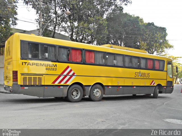 Viação Itapemirim 40283 na cidade de Rio de Janeiro, Rio de Janeiro, Brasil, por Zé Ricardo Reis. Número da foto: #2229467.