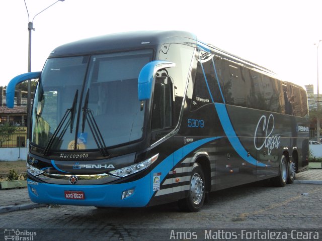 Empresa de Ônibus Nossa Senhora da Penha 53019 na cidade de Fortaleza, Ceará, Brasil, por Amós  Mattos. Número da foto: #2229876.