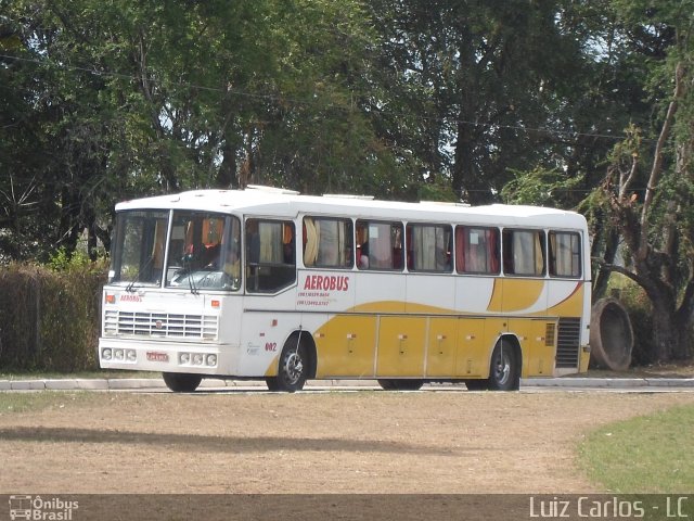 Aerobus Viagens 002 na cidade de Recife, Pernambuco, Brasil, por Luiz Carlos de Santana. ID da foto: 2229730.