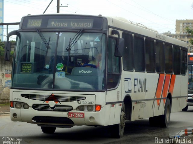 Evanil Transportes e Turismo RJ 132.097 na cidade de Nova Iguaçu, Rio de Janeiro, Brasil, por Renan Vieira. Número da foto: #2232065.