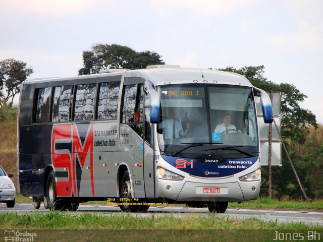 Transporte Coletivo Santa Maria 281 na cidade de Betim, Minas Gerais, Brasil, por Jones Bh. Número da foto: #2231672.