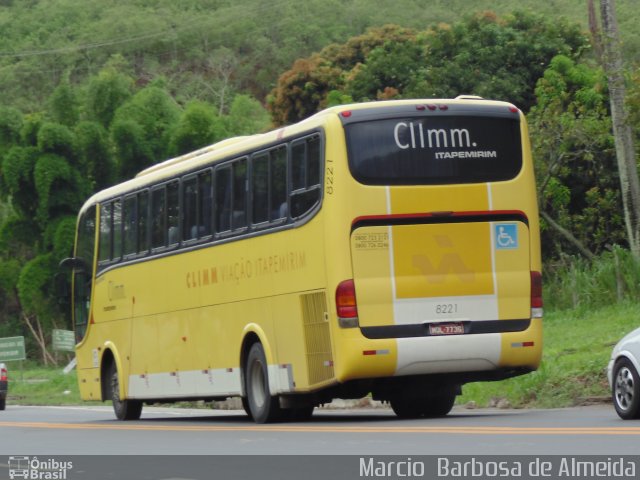 Viação Itapemirim 8221 na cidade de Cachoeiro de Itapemirim, Espírito Santo, Brasil, por Marcio  Barbosa de Almeida. Número da foto: #2231161.
