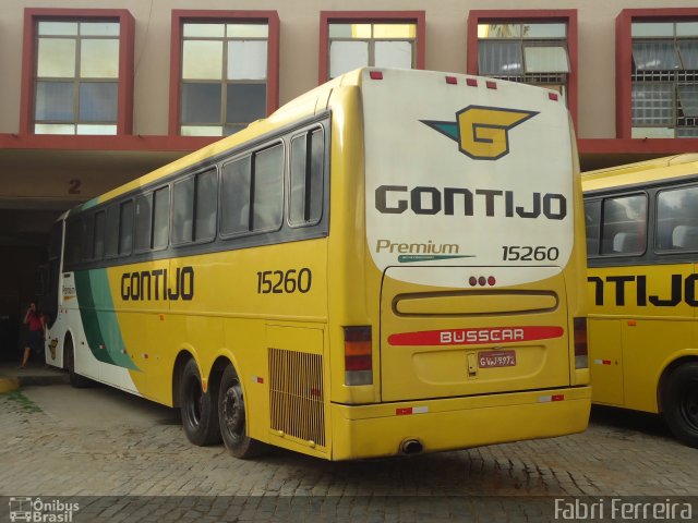 Empresa Gontijo de Transportes 15260 na cidade de Governador Valadares, Minas Gerais, Brasil, por Fabri Ferreira. ID da foto: 2234336.