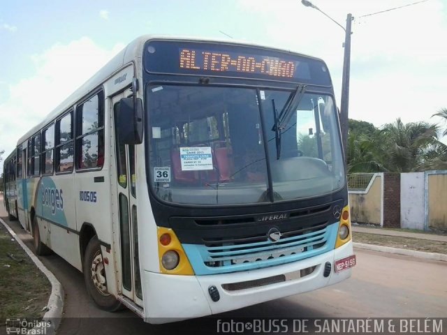 Viação Borges 10 05 05 na cidade de Santarém, Pará, Brasil, por Adelso Silva Luis Doidinho. Número da foto: #2233691.