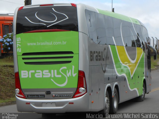 Brasil Sul Linhas Rodoviárias 2715 na cidade de Caxias do Sul, Rio Grande do Sul, Brasil, por Marcio  Bruxel. Número da foto: #2233383.