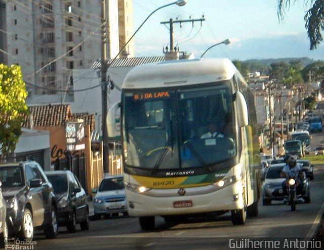 Empresa Gontijo de Transportes 18420 na cidade de Araxá, Minas Gerais, Brasil, por Guilherme Antonio. Número da foto: #2235331.