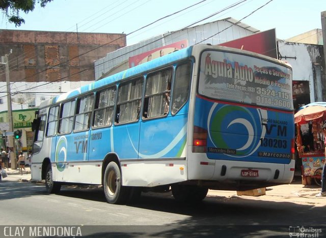 Viação Machado 13 02 03 na cidade de Santarém, Pará, Brasil, por Adelso Silva Luis Doidinho. ID da foto: 2235416.