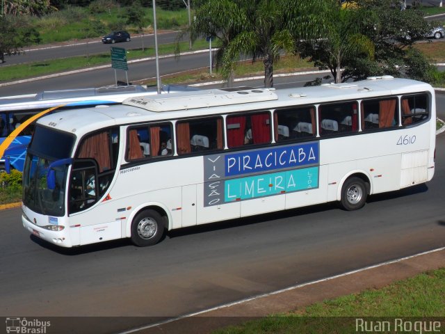 Viação Piracicaba Limeira 4610 na cidade de Americana, São Paulo, Brasil, por Ruan Roque. Número da foto: #2236102.