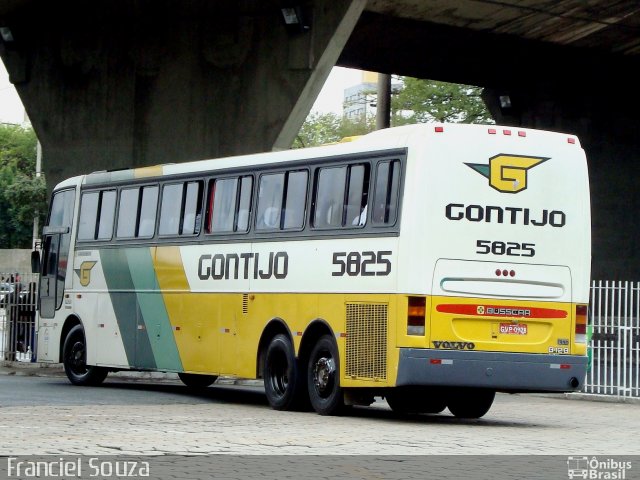 Empresa Gontijo de Transportes 5825 na cidade de Belo Horizonte, Minas Gerais, Brasil, por Franciel Souza. ID da foto: 2235364.