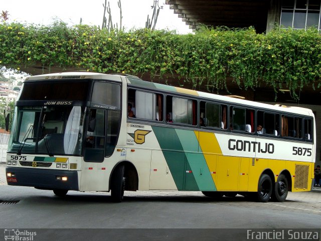 Empresa Gontijo de Transportes 5875 na cidade de Belo Horizonte, Minas Gerais, Brasil, por Franciel Souza. ID da foto: 2235938.