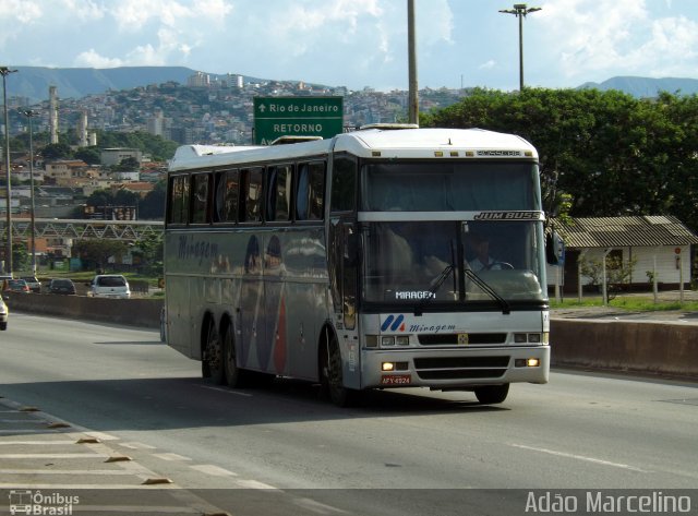 Miragem Turismo 1000 na cidade de Belo Horizonte, Minas Gerais, Brasil, por Adão Raimundo Marcelino. ID da foto: 2235940.