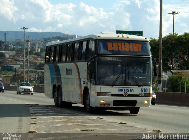 Batistur Turismo 610 na cidade de Belo Horizonte, Minas Gerais, Brasil, por Adão Raimundo Marcelino. ID da foto: 2235947.