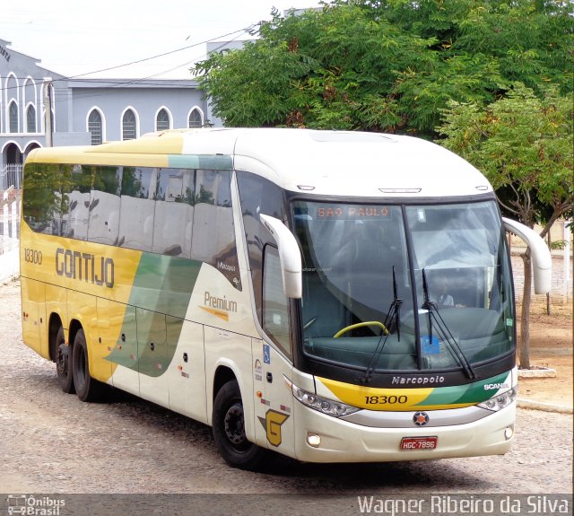 Empresa Gontijo de Transportes 18300 na cidade de Crateús, Ceará, Brasil, por Wagner Ribeiro da Silva. Número da foto: #2235604.