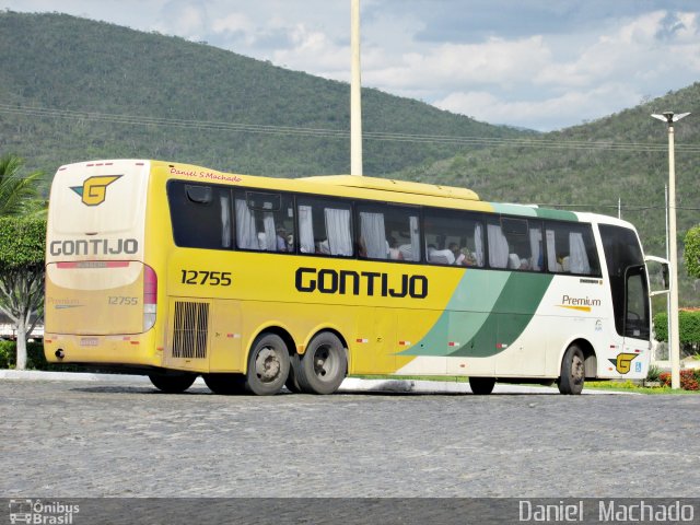 Empresa Gontijo de Transportes 12755 na cidade de Jequié, Bahia, Brasil, por Daniel  Machado. Número da foto: #2238179.