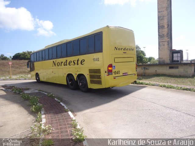 Viação Nordeste 1040 na cidade de Natal, Rio Grande do Norte, Brasil, por Karlheinz de Souza e Araújo. Número da foto: #2237007.