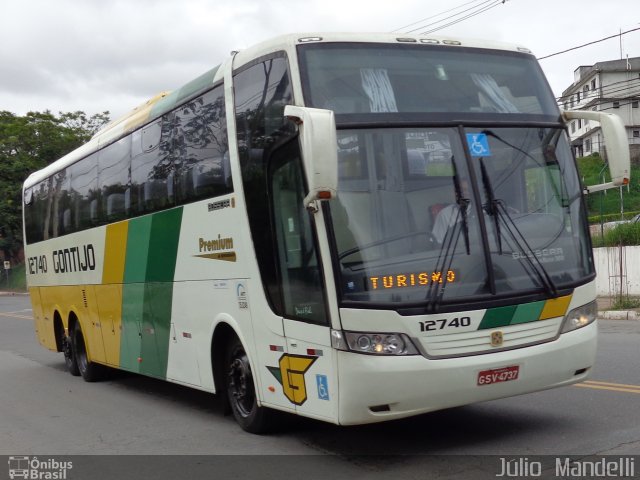 Empresa Gontijo de Transportes 12740 na cidade de Belo Horizonte, Minas Gerais, Brasil, por Júlio  Mandelli. ID da foto: 2238132.