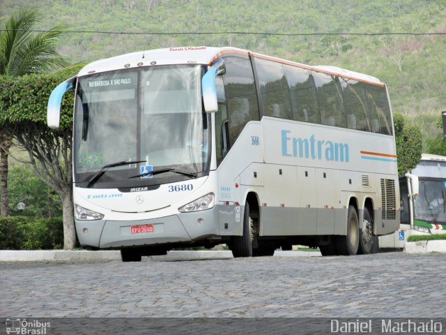 Emtram 3680 na cidade de Jequié, Bahia, Brasil, por Daniel  Machado. Número da foto: #2238166.