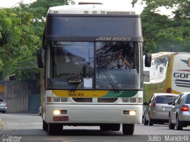 Empresa Gontijo de Transportes 5835 na cidade de Belo Horizonte, Minas Gerais, Brasil, por Júlio  Mandelli. ID da foto: 2238099.