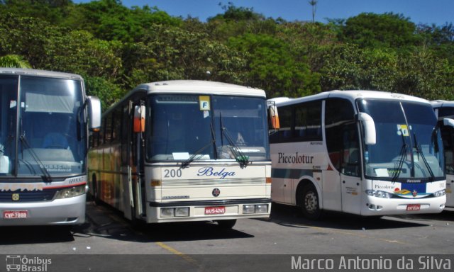 Belga Transportes e Viagens 200 na cidade de Aparecida, São Paulo, Brasil, por Marco Antonio da Silva. Número da foto: #2237045.