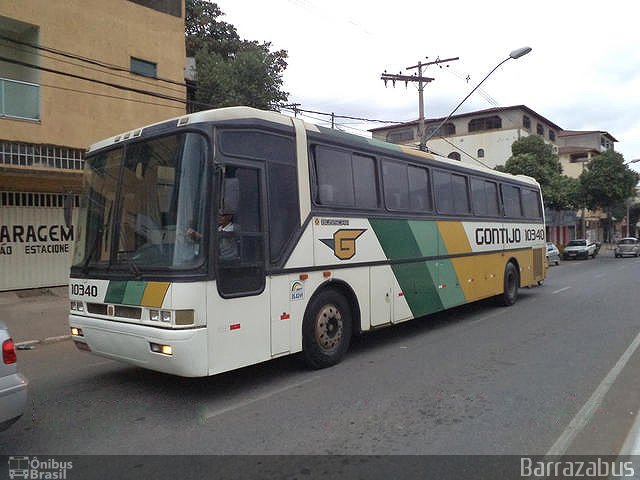 Empresa Gontijo de Transportes 10340 na cidade de Governador Valadares, Minas Gerais, Brasil, por Rodrigo Barraza. Número da foto: #2237487.
