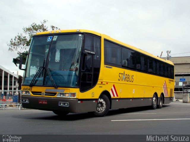 Viação Itapemirim 44045 na cidade de Rio de Janeiro, Rio de Janeiro, Brasil, por Michael Souza. Número da foto: #2239026.