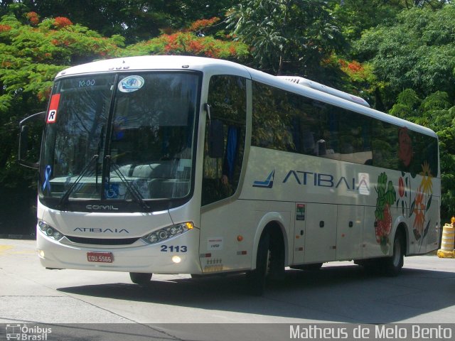 Viação Atibaia São Paulo 2113 na cidade de São Paulo, São Paulo, Brasil, por Matheus de Melo Bento. Número da foto: #2239638.